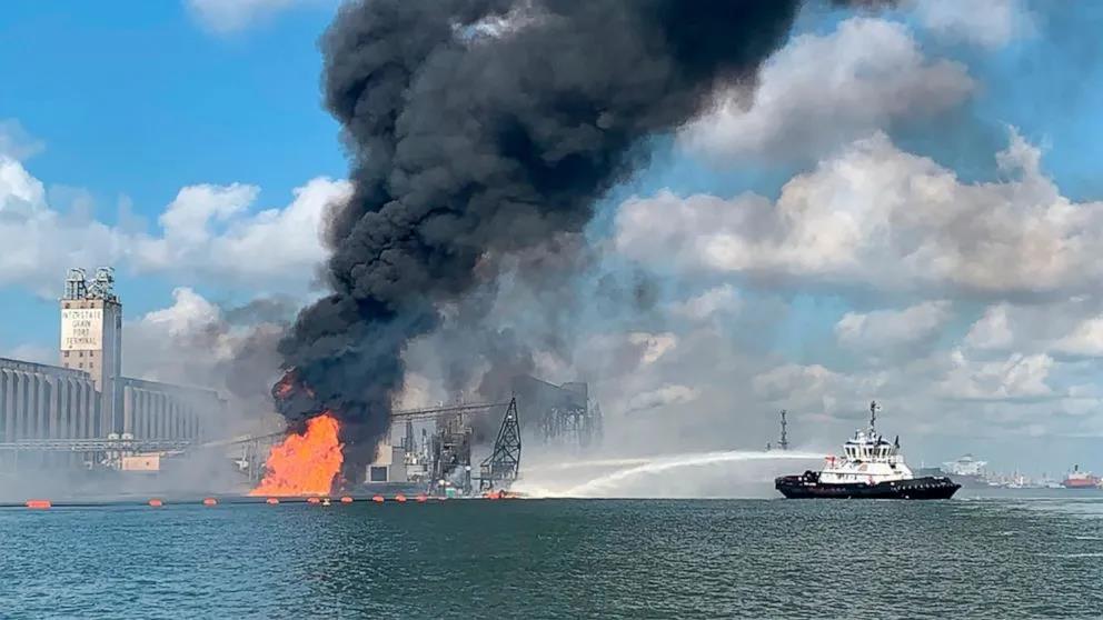 突發(fā)！輪船撞上天然氣管道，大爆炸！2死、2失蹤，6傷！